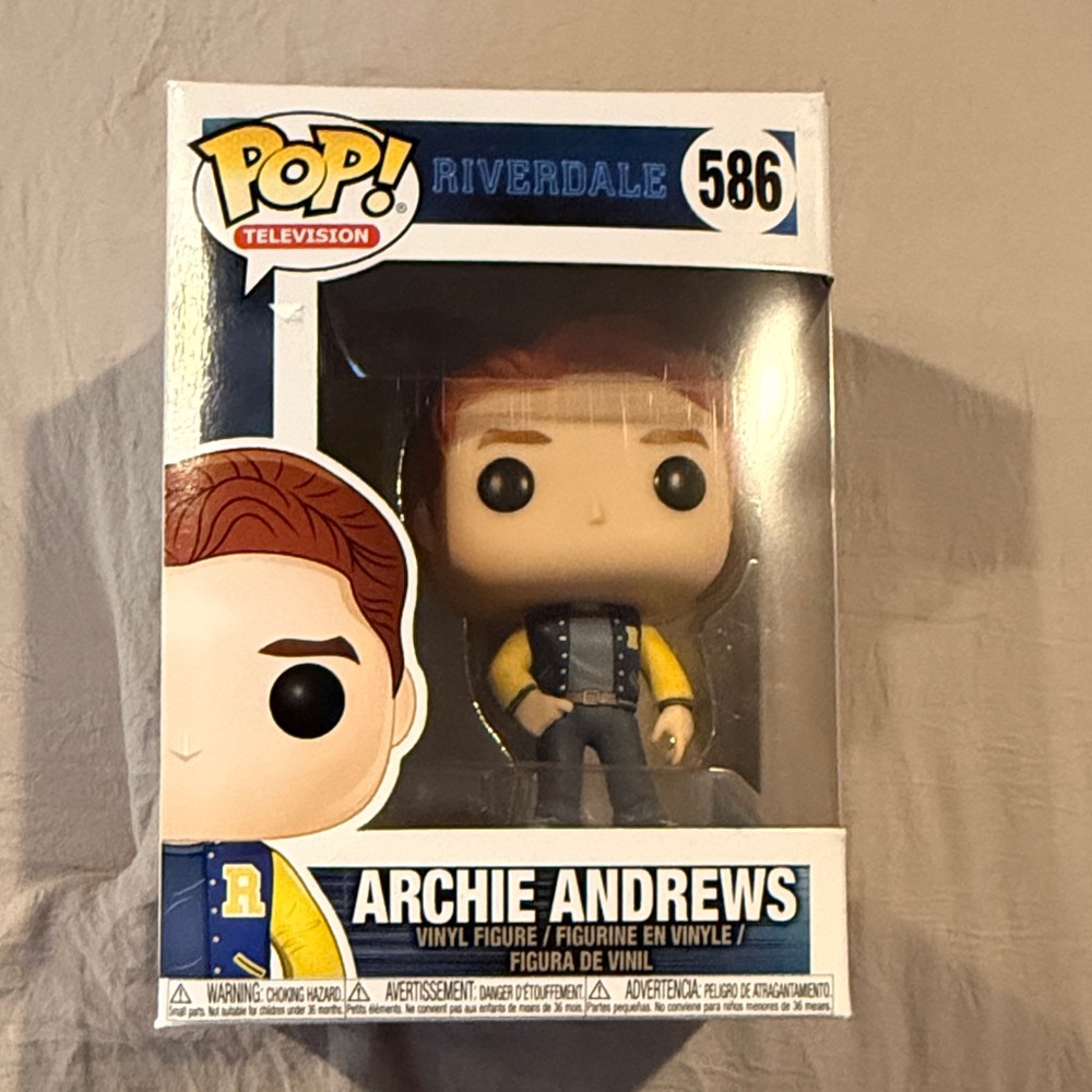 Funko Pop Riverdale Figure with Yellow Jacket